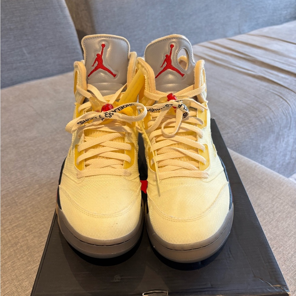 Off-White Air Jordan 5 “Sail”